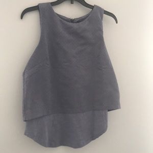 Very cool Banana Republic tank- dual texture
